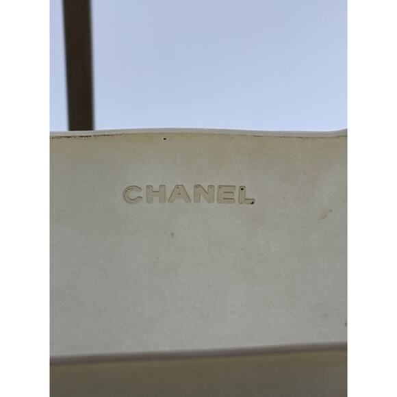 Chanel Jelly Rubbr Tote*Beige*AWESOME*EVERYDAY Chanel! - Picture 5 of 12